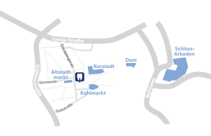 Braunschweiger Zahnarzt Mike Fieger - Map Karte Poststrasse