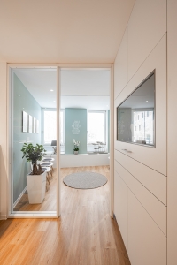 Braunschweiger Zahnarzt Mike Fieger - Wartezimmer Eingang